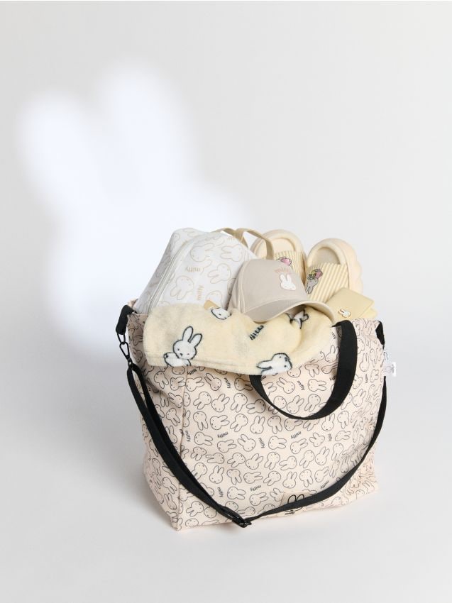 Sinsay - Geantă cu mânere Miffy - multicolor