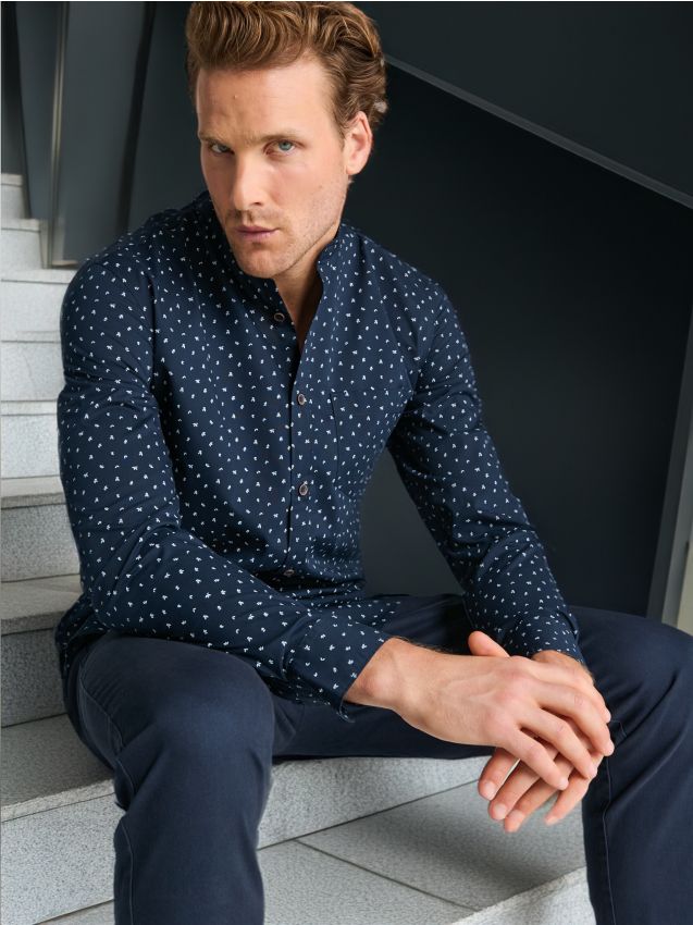 Slim fit marškiniai - SINSAY