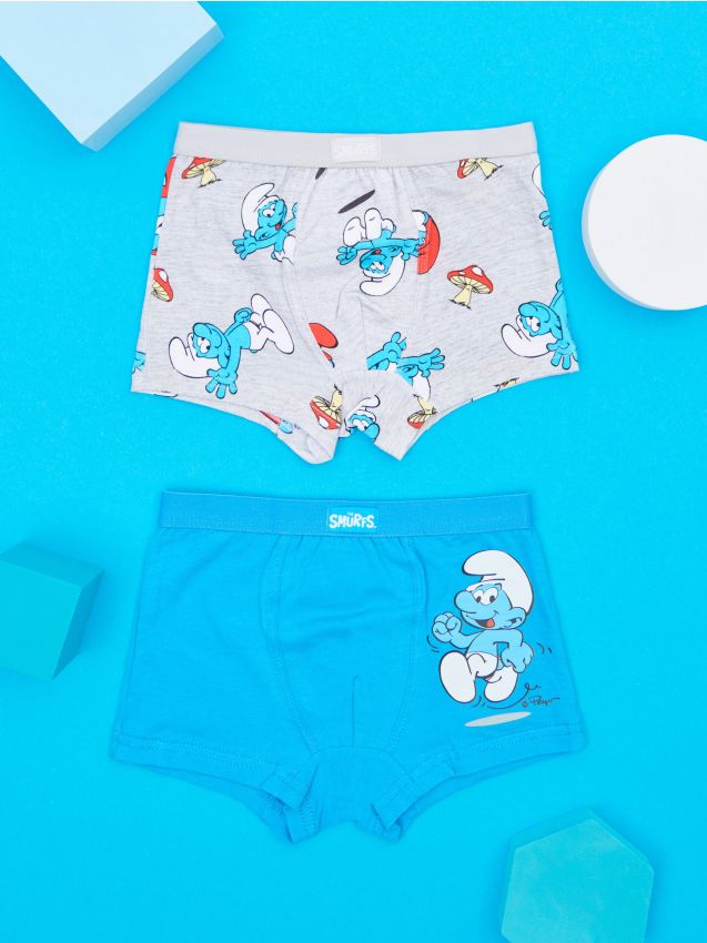 Боксери, 2 пари Smurfs - SINSAY
