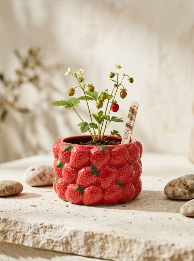 Sinsay - Ghiveci decorativ - roșu