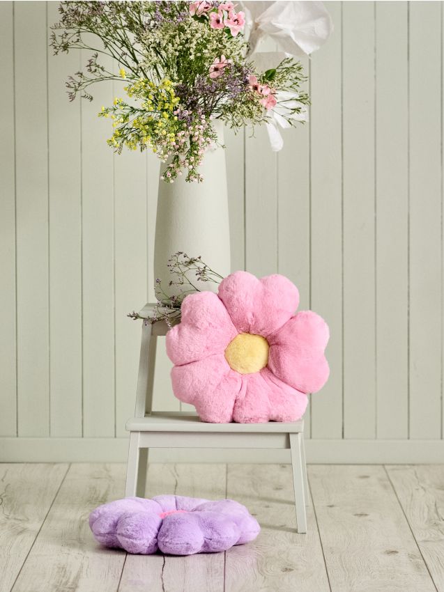 Sinsay - Perne în formă de floare - roz-pastel