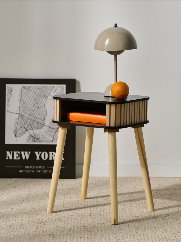 Sinsay - Nočný stolík - čierna