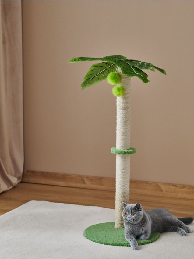 Sinsay - Covoraș de zgârieturi pentru pisică - crem