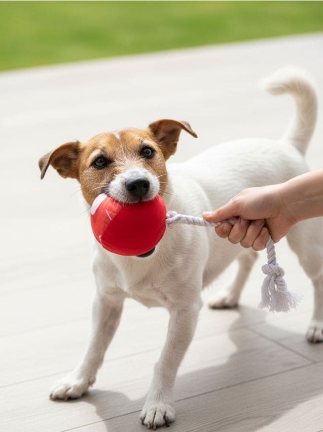 Sinsay - Hračky pre psov - červená