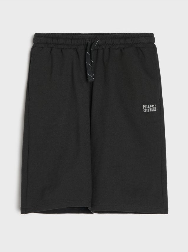 Sinsay - Szorty dresowe bermudy - szary