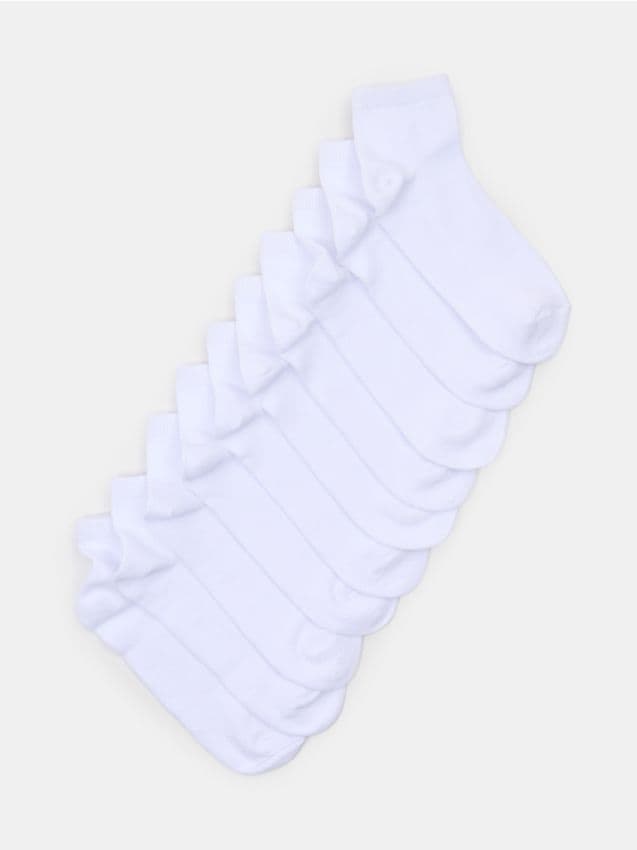 Sinsay - Bawełniane skarpetki 10 pack - wielobarwny