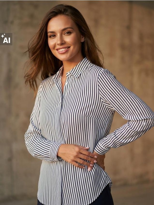 Sinsay - Viskoze regular fit krekls