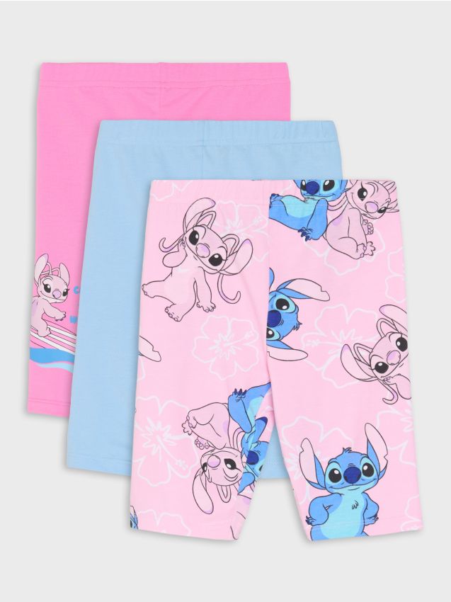 Komplet od 3 para helanki Stitch - SINSAY