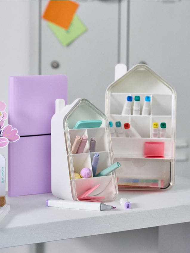 Sinsay - Organizator de birou - alb