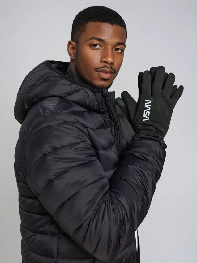 Sinsay - Rukavice NASA - čierna