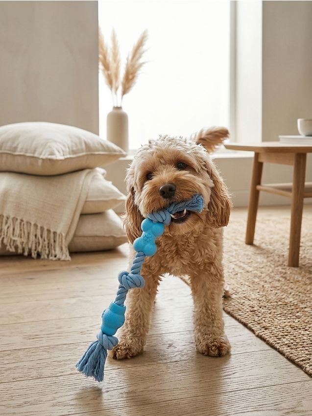 Sinsay - Jucărie de tras pentru câini - light blue