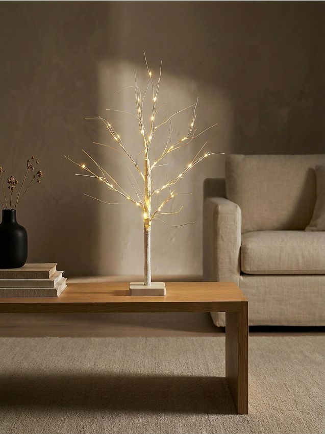 Sinsay - Lampă decorativă LED în formă de copac - alb