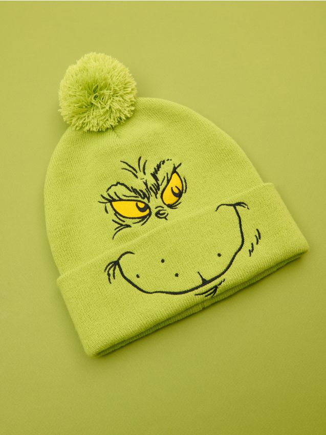 Beanie Grinch Farbe Neongrün - SINSAY - 201AO-71X