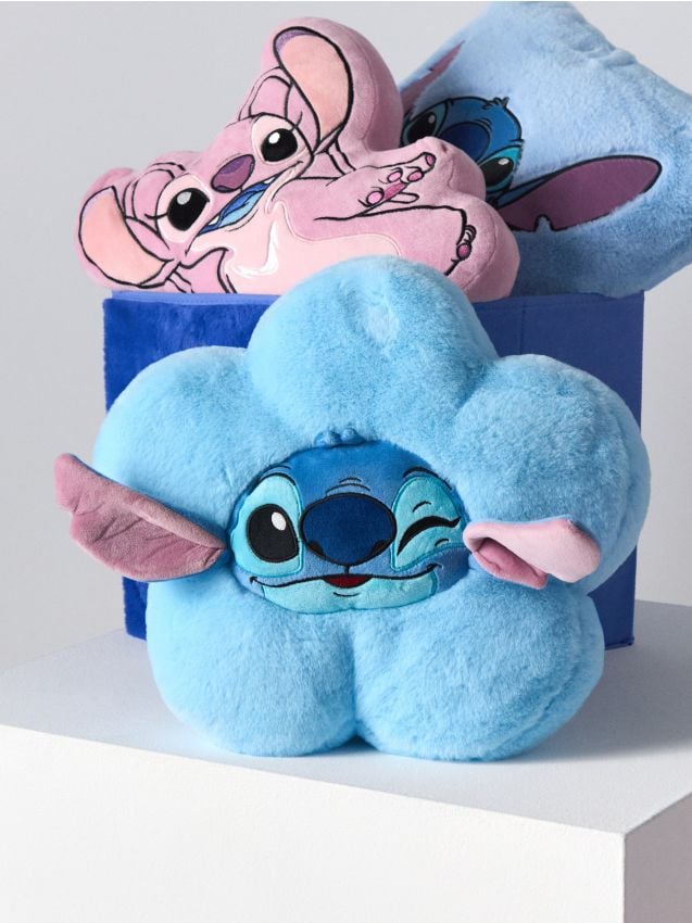 Sinsay - Pernă decorativă Stitch - light blue