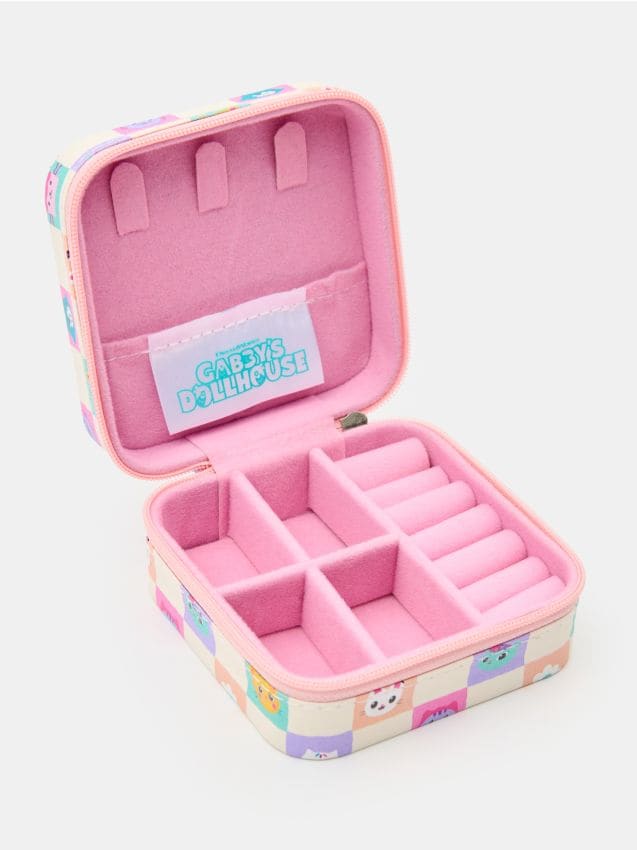 Sinsay - Cutie de Bijuterii cu Compartimente Gabbys Dollhouse - multicolor