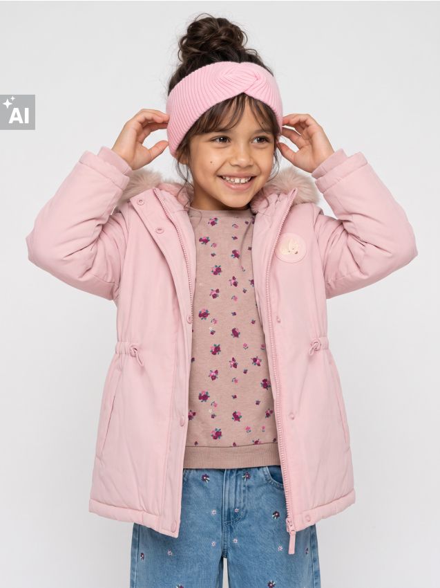 Sinsay - Cordeluță cu nod decorativ - roz-pastel