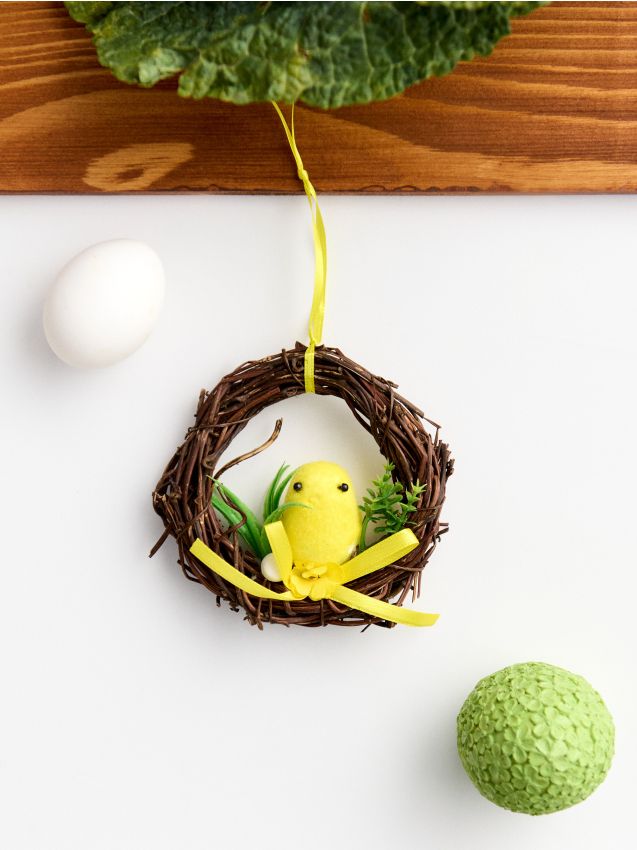 Sinsay - Coroniță de Paște cu un pui - multicolor