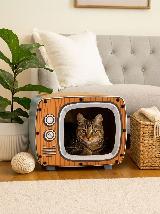 Sinsay - Covoraș de zgârieturi pentru pisică - brun-auriu