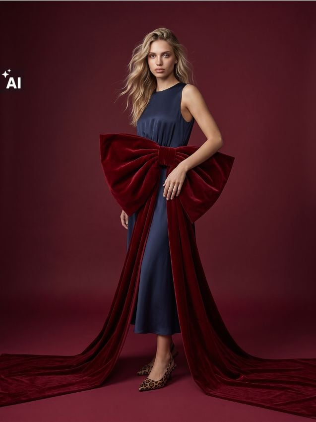Sinsay - Rochie midi din satin - bleumarin
