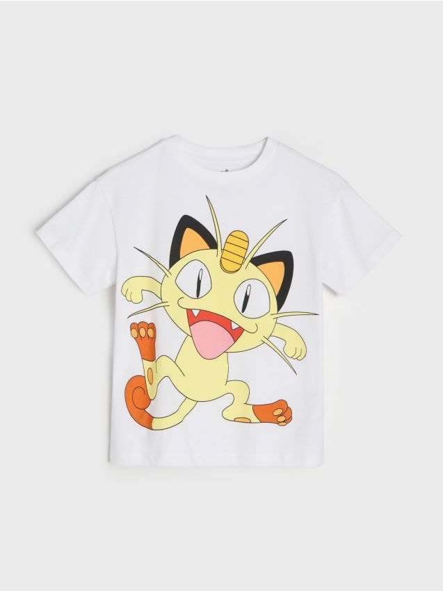 Sinsay - Pamučna majica s printom Pokémon