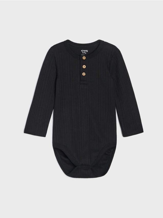 Sinsay - Bavlnené body - čierna