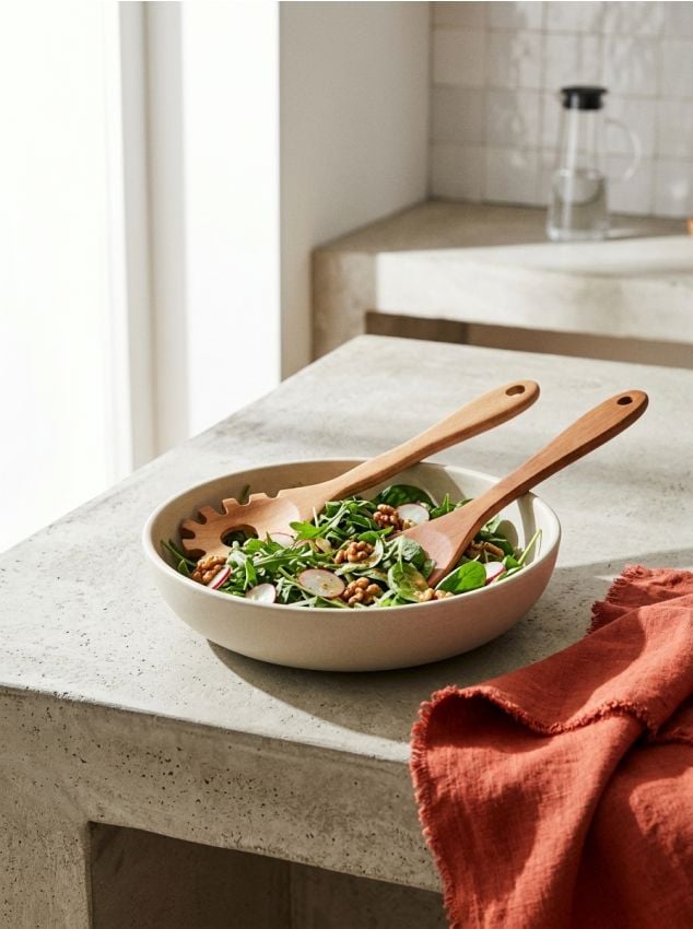 Sinsay - Set de 2 spatule pentru salată - bej