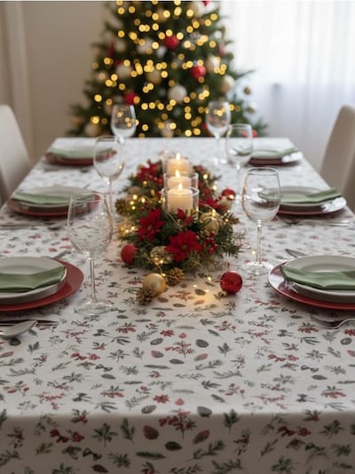 Stolnjak sa božićnim motivom