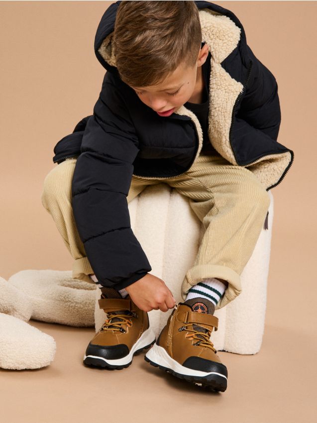 Sinsay - Turistické topánky - hnedá