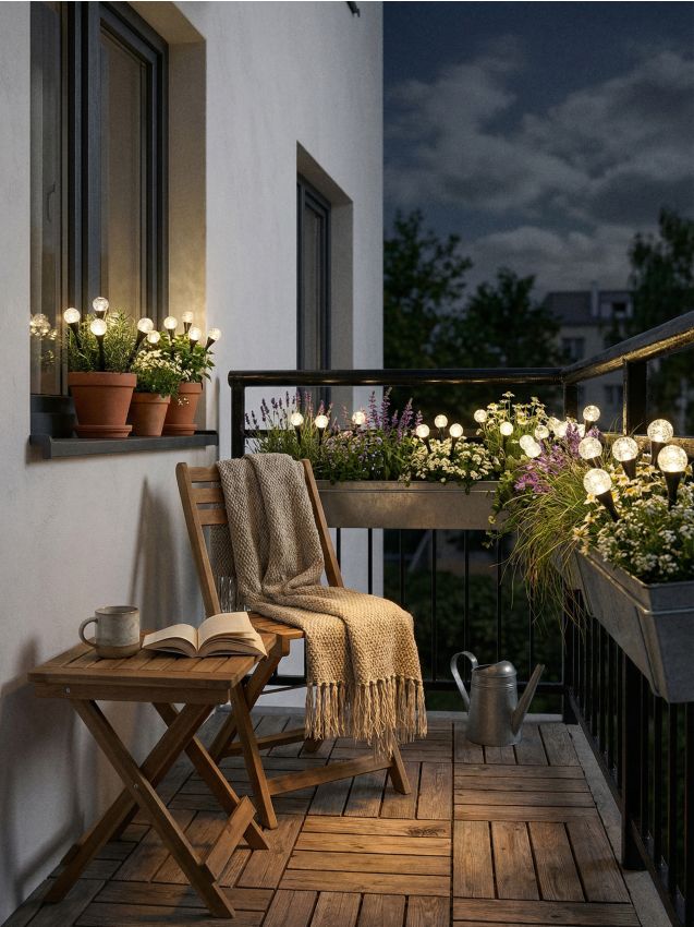 Sinsay - Lămpi solare rotunde - alb