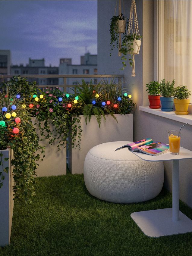 Sinsay - Lumini de grădină colorate cu alimentare solară - multicolor