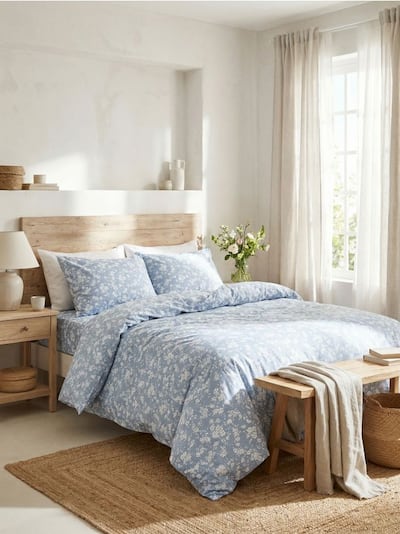 Σετ σεντόνια με λουλούδια