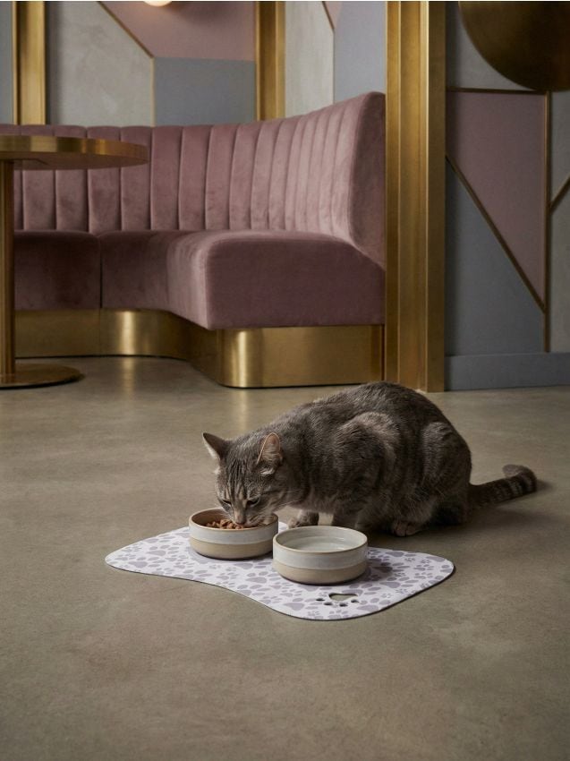 Sinsay - Covoraș antiderapant pentru animale - gri deschis