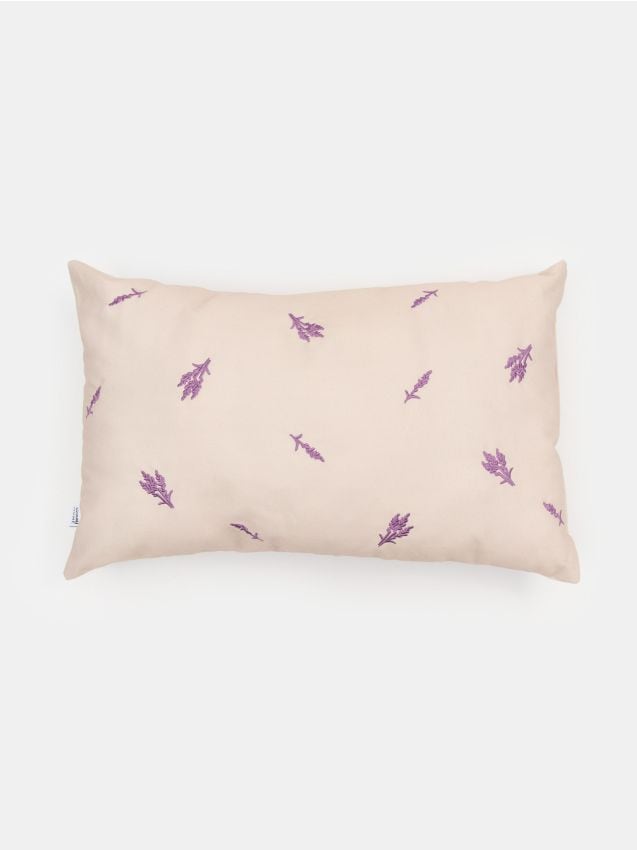 Sinsay - Pernă decorativă cu motiv de lavandă - nude