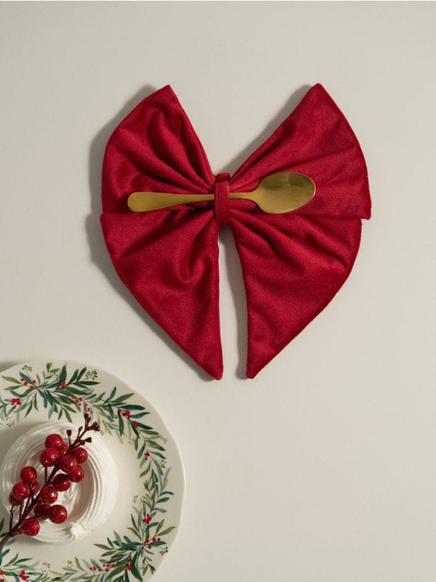 Sinsay - Puzdrá na príbory 2 kusy - červená