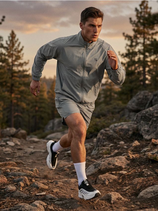 Sinsay - Geacă de vânt SNSY PERFORMANCE - gri deschis