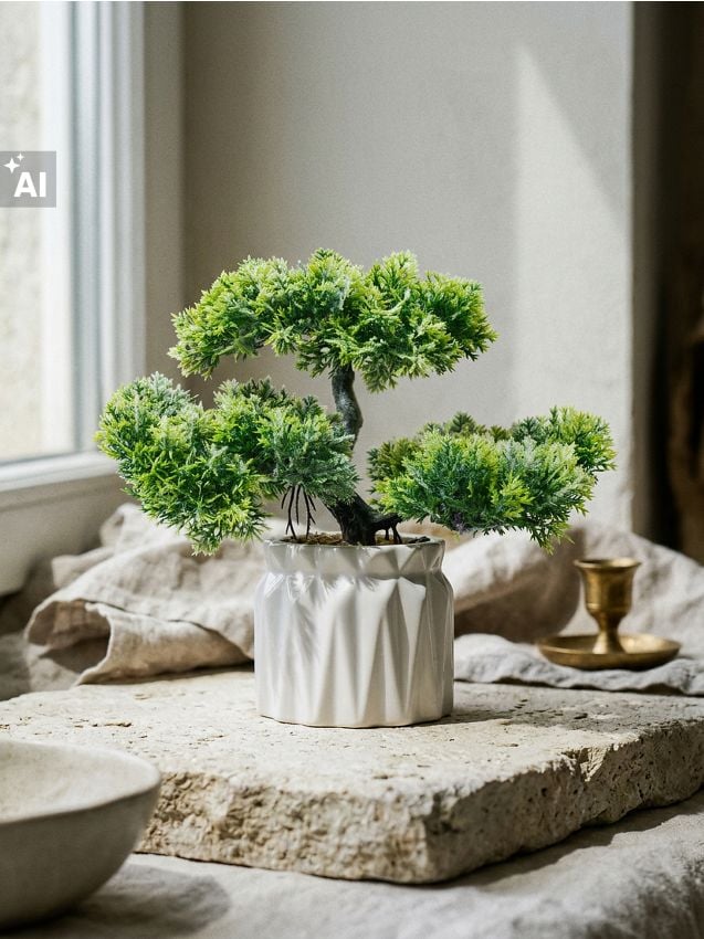 Sinsay - Plantă decorativă în ghiveci – bonsai - verde