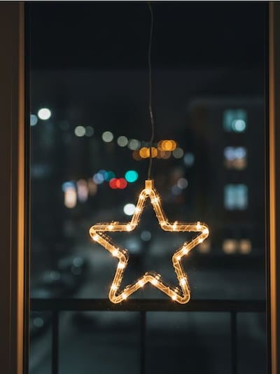 Vánoční LED lampička