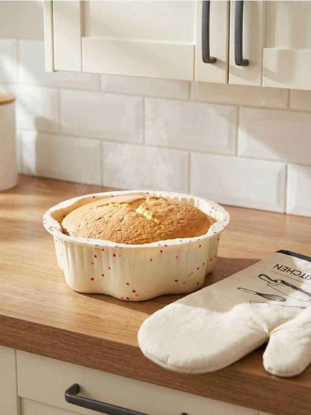 Sinsay - Formă de copt din silicon - alb