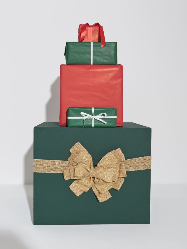 Sinsay - Vianočná dekorácia v tvare mašle - béžová