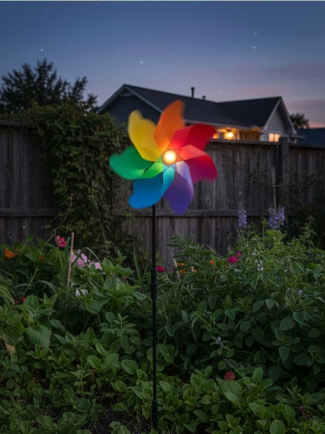 Sinsay - Morișcă decorativă solară LED pentru grădină - multicolor