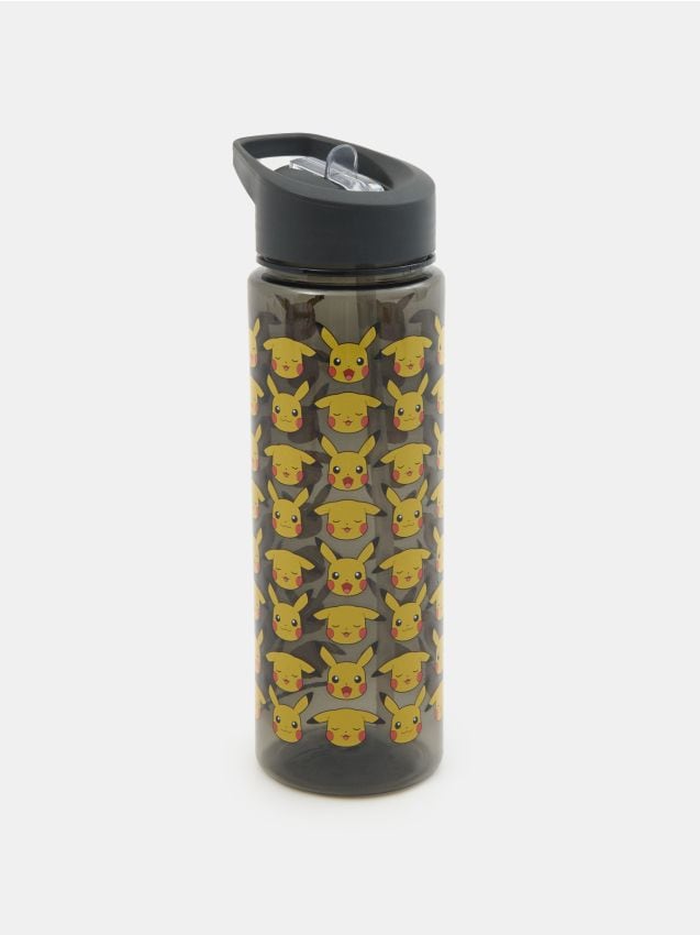 Sinsay - Sticlă de apă cu mâner și pai Pokémon - multicolor