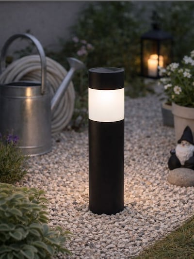 Садовий сонячний LED ліхтар для встановлення в ґрунт