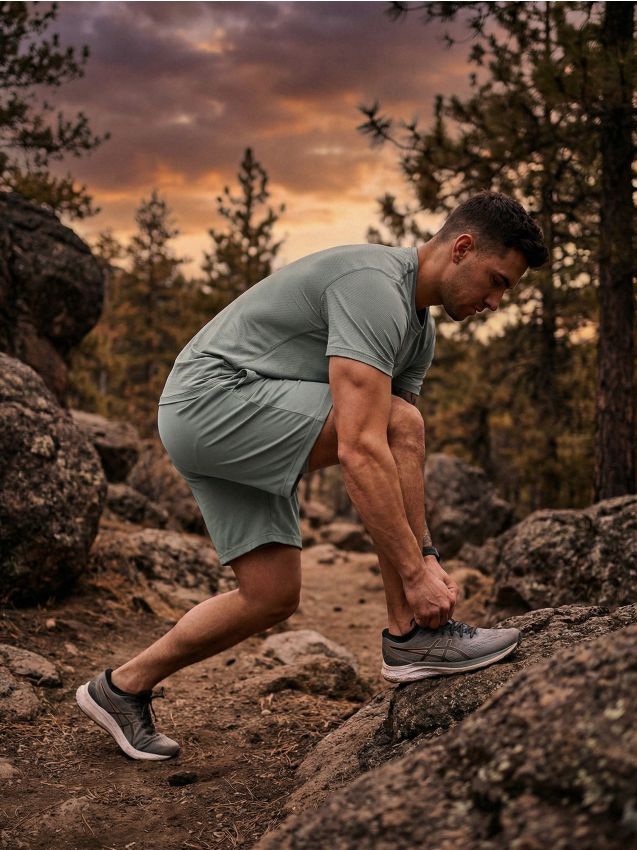 Sinsay - Pantaloni scurți sport SNSY PERFORMANCE - verde-pal