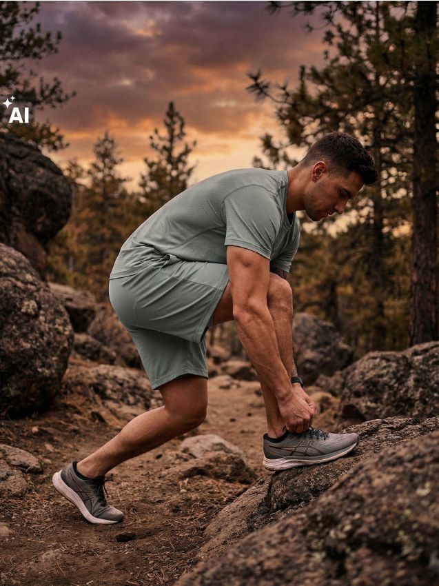 Sinsay - Pantaloni scurți sport SNSY PERFORMANCE - verde-pal