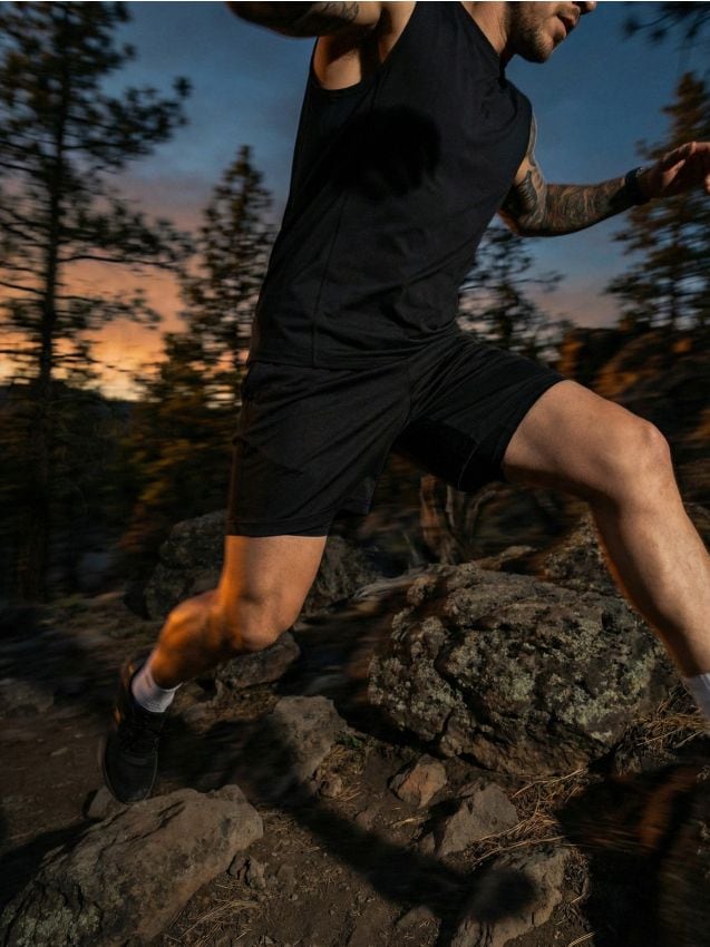 Sinsay - Pantaloni scurți sport - negru