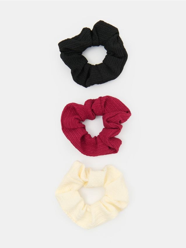 Sinsay - Pachet de 3 benzi de păr srunchie - multicolor