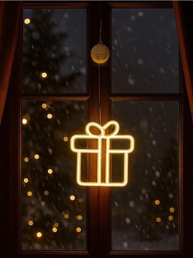 Sinsay - Vianočná LED lampička - svetlošedá