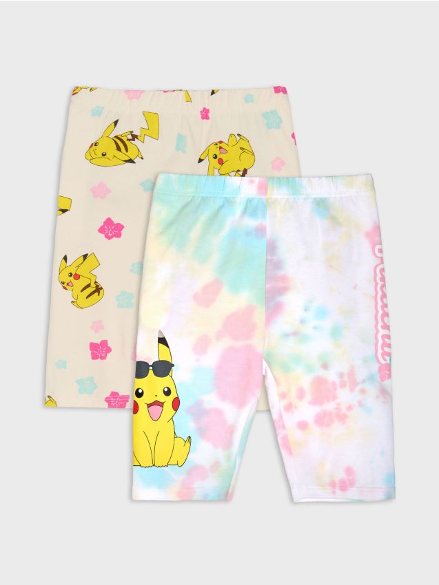 Sinsay - Set de 2 perechi de pantaloni scurți Pokémon - multicolor