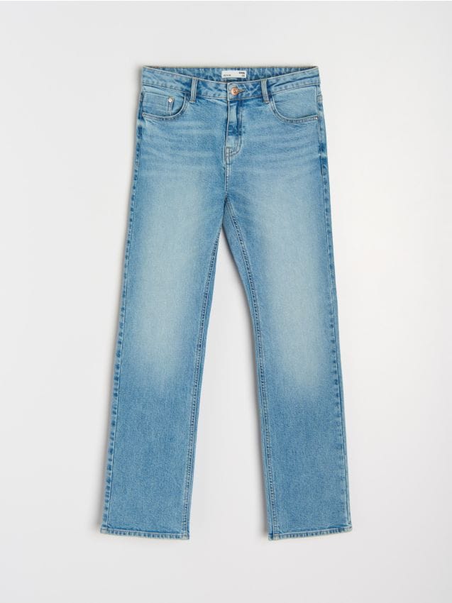 Sinsay - Blugi drepți - albastru