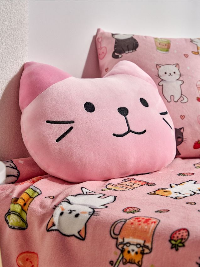 Sinsay - Pernă cu motiv de pisică - multicolor